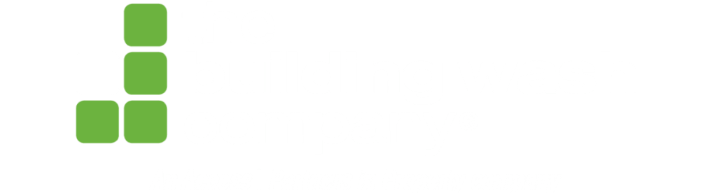White Logo - The Building Wash Company - Website Banner